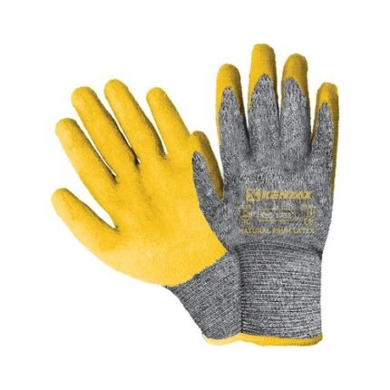 دستکش ضد برش پلی استر لاتکس طبیعی کنزاکس
