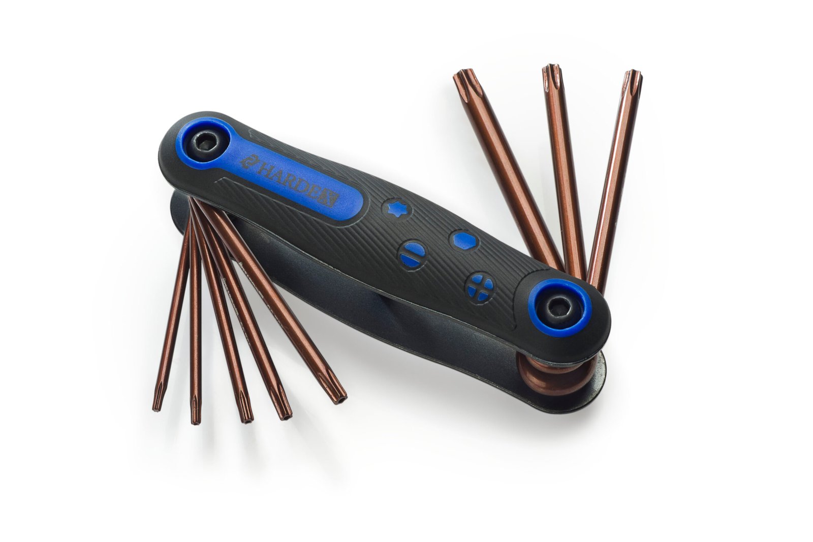 Hardex 00846 copy آلن چاقویی 8 عددی ستاره ای هاردکس - تصویر 1