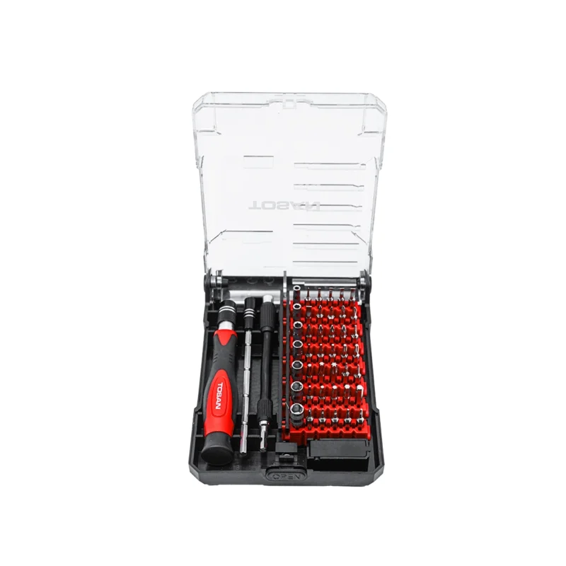 ست پیچ گوشتی ساعتی 45 عددی توسن 2